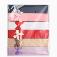 Набор коробочек подарочных 6 шт. под цепочку, браслет, часы &laquo;Моменты&raquo;, 21&times;4 см, цвет МИКС