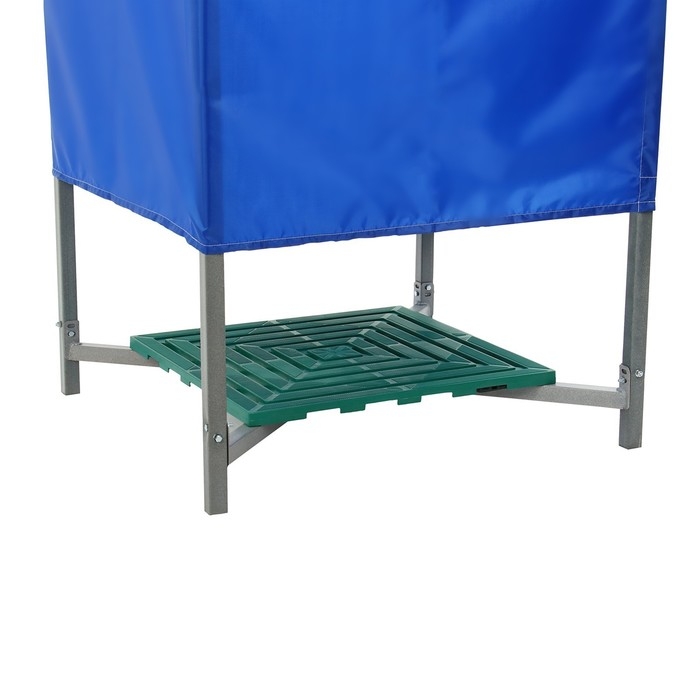 Каркас для летнего душа, 80 × 80 × 230 см, штора МИКС Каркас для летнего душа, 80 × 80 × 230 см, штора МИКС