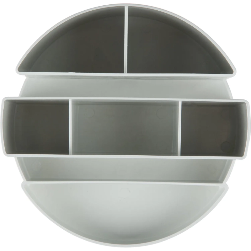 Подставка-органайзер д/канцеляр. мелочей Attache 8 отделений office серый