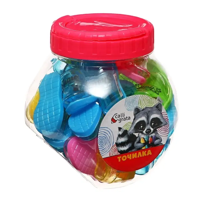 Точилка с контейнером «Кроссовки», МИКС Точилка с контейнером «Кроссовки», МИКС