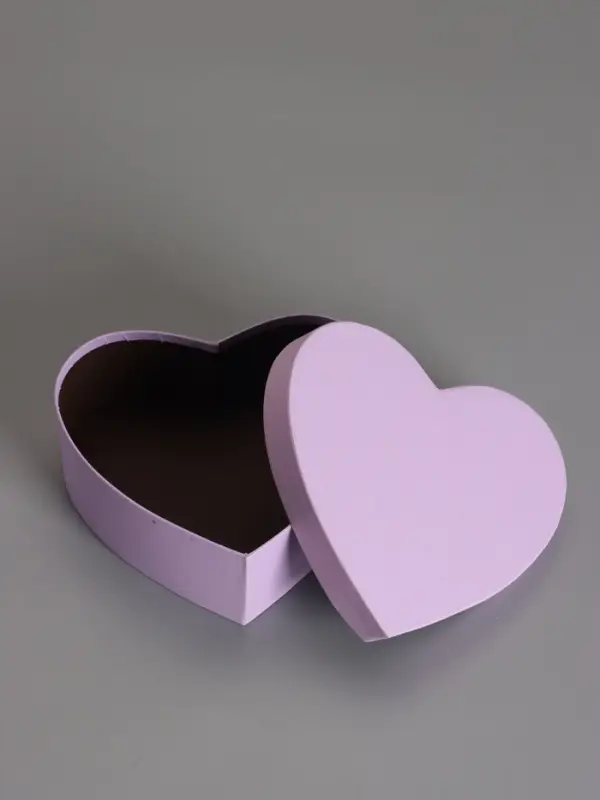 Набор коробок 3 в 1 сердца 22 х 20 х 9;  18.5 х 17 х 7.5; 16 х 14 х 6 см