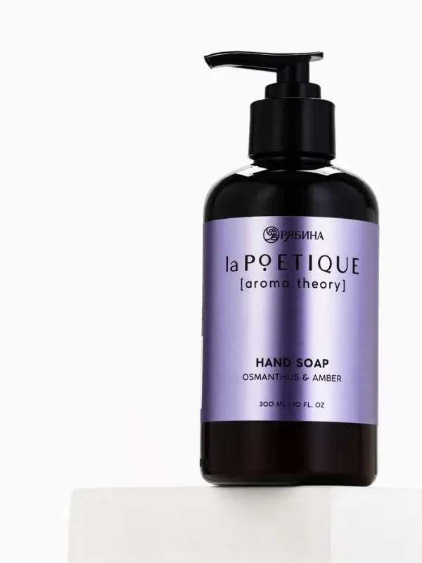 Мыло жидкое для рук, 300 мл, аромат османтуса и амбры, LA POETIQUE