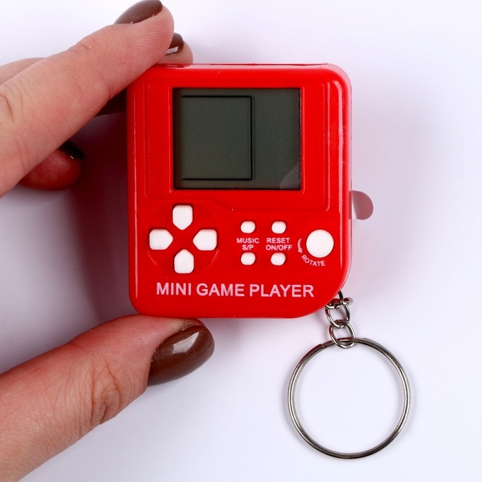 Электронная игра на брелоке, цвета МИКС Электронная игра на брелоке, цвета МИКС