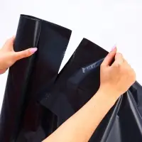 Мешки для мусора в рулоне UpakLand 180 л, черные, ПВД, толщина 40 мкм, 10 шт., 88&times;106 см