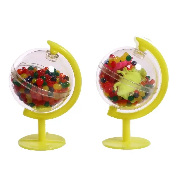 Растущие игрушки в глобусе «Животные и шарики», 2 х 3,5 х 6,5 см, МИКС