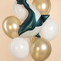 Воздушный шар фольгированный 30" &laquo;Кит&raquo;
