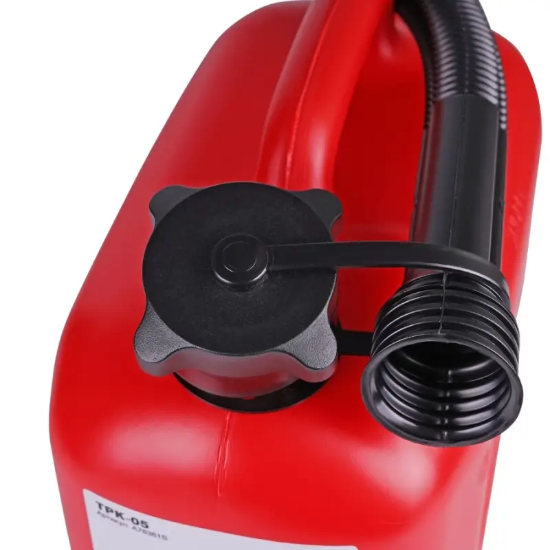 Канистра топливная пластик 5л. (красная) AVS TPK-05