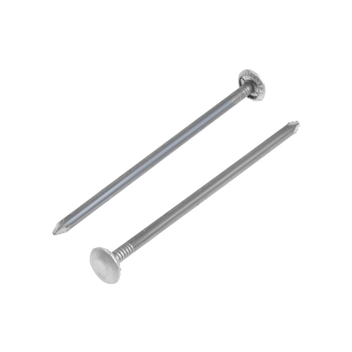 Гвозди ТУНДРА, шиферные, ГОСТ 9870-61, оцинкованные, 5х120 мм, фасовка 1 кг Гвозди ТУНДРА, шиферные, ГОСТ 9870-61, оцинкованные, 5х120 мм, фасовка 1 кг