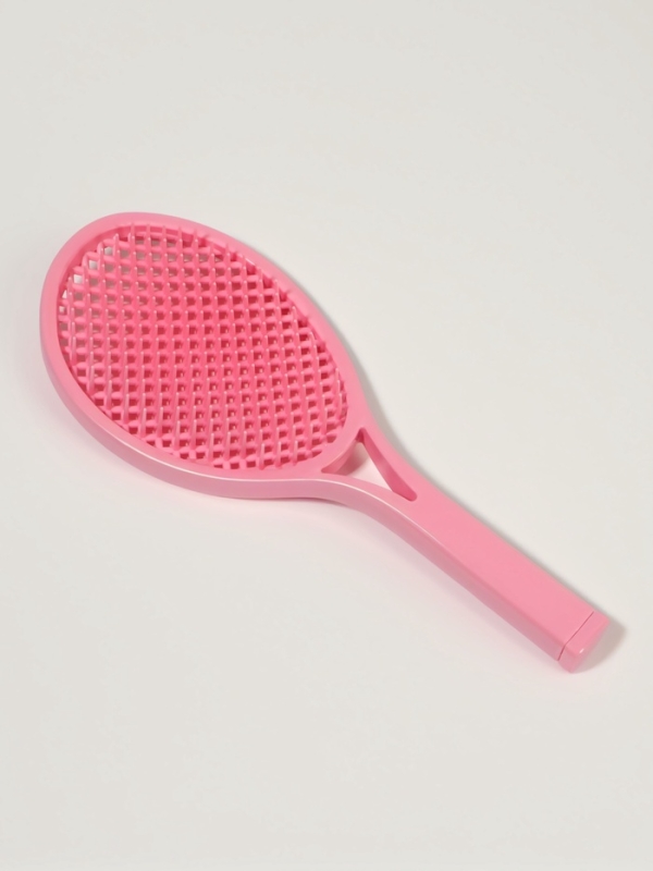 Расческа массажная овал ДЛЯ СУШКИ ВОЛОС 24*10см розовый подвес QF