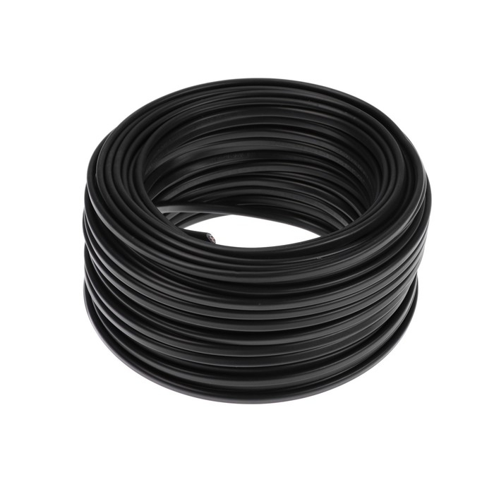 Кабель  Кабель "ULC" ВВГ-Пнг(A), сечение 2х1.5 мм2, 50 м, ГОСТ, чёрный