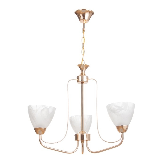 Люстра Люстра "Амелия" 3х60Вт Е27 Золото 59х59х100(60)см