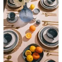 Салатник Magistro Alpine Frost, 880 мл, 19.9&times;19.5&times;5.3, фарфор, голубовато-серый