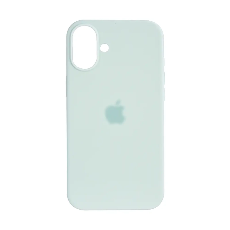Чехол iPh 16 Plus Silicon Case 100% ORG Aquamarine