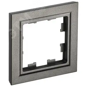 BRITE Рамка 1 пост РУ-1-БрТБ темная бронза