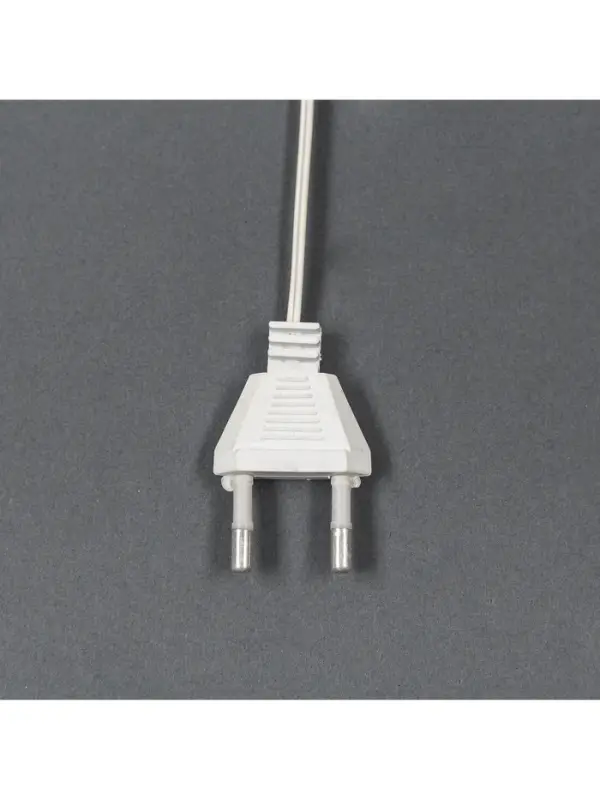 Светодиодная верхушка на ёлку &laquo;Звезда белая&raquo;, 22 см, 30 LED, 220 В, свечение мульти