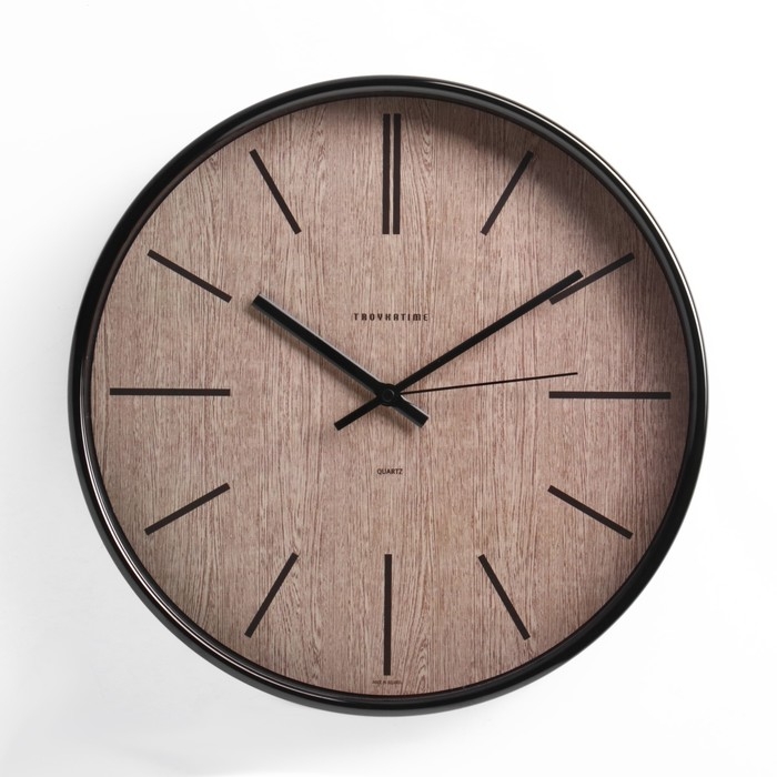 Часы настенные, интерьерные, d-30.5 см, циферблат d-27 см, бесшумные Часы настенные, интерьерные, d-30.5 см, циферблат d-27 см, бесшумные