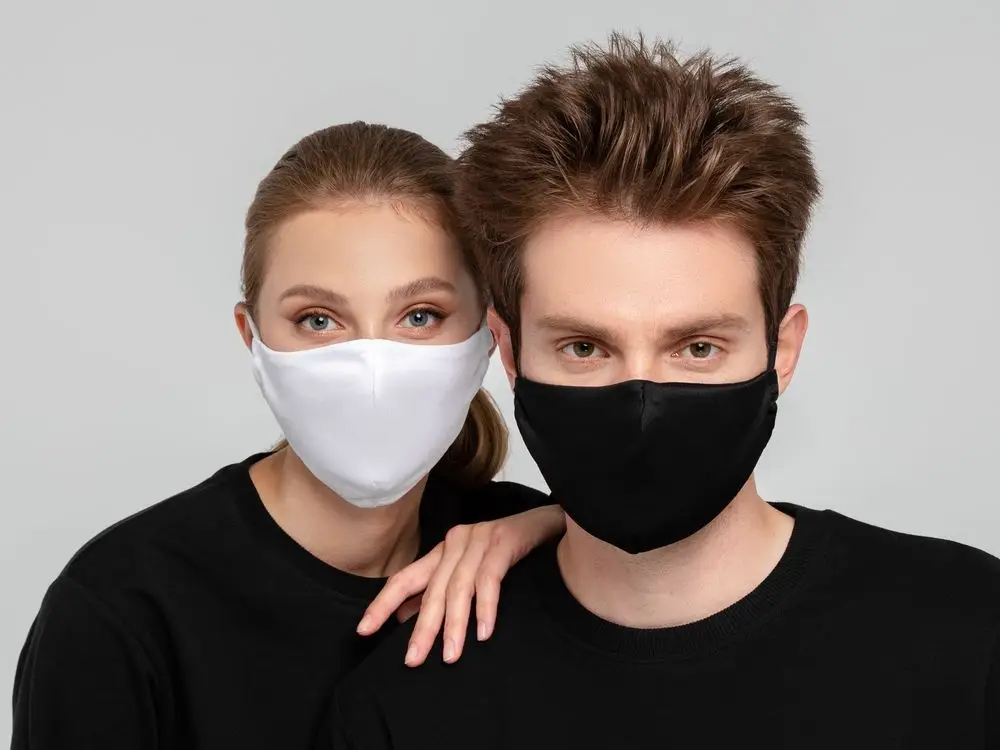 Маска для лица, черная Маска для лица, черная