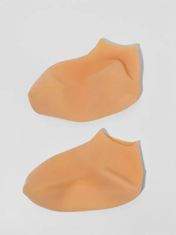 Носочки для педикюра, силиконовые, универсальный размер, 20.7&times;10 см