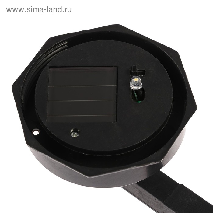 Садовый светильник на солнечной батарее «Шар», 10 × 15 × 14 см, 1 LED, свечение белое Садовый светильник на солнечной батарее «Шар», 10 × 15 × 14 см, 1 LED, свечение белое