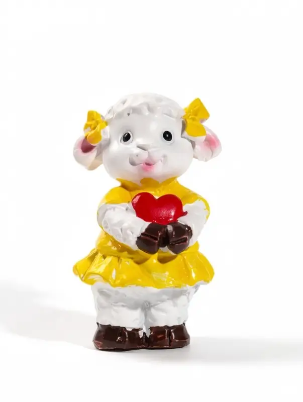 Фигурка &laquo;Овечка нарядная&raquo; 3&times;2.3&times;5 см, МИКС