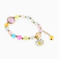 Браслет детский &laquo;Выбражулька. Ромашка&raquo;, цветной в золоте