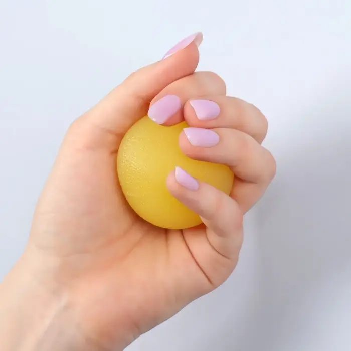 Массажёр реабилитационный, 15 кг, d=4.5 см, жёлтый