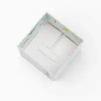 Коробка самосборная &laquo;Карпы&raquo;, размер 12&times;12&times;8 см, плотность 270 г/м&sup2;