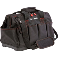 Сумка для инструмента с ремнем, пластиковое дно 42х23,5х27 Dr.IRON(DR1025)