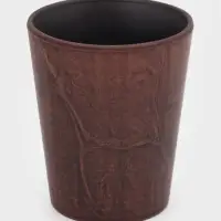 Стакан &laquo;Гладкий&lrm;&lrm;&raquo;, 400 мл., 11&times;10 см, красная глина