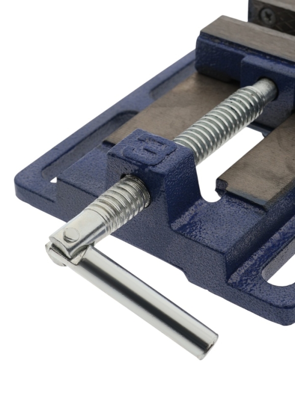 Тиски станочные ТУНДРА, чугунные, ширина губок 75 мм