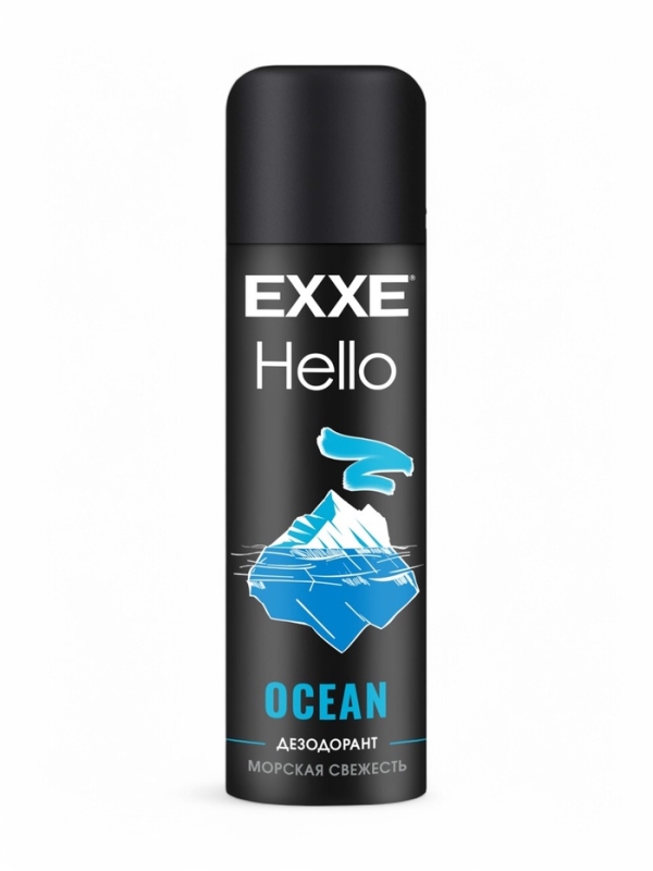 Мужской дезодорант-аэрозоль EXXE Hello OCEAN, 150 мл Мужской дезодорант-аэрозоль EXXE Hello OCEAN, 150 мл