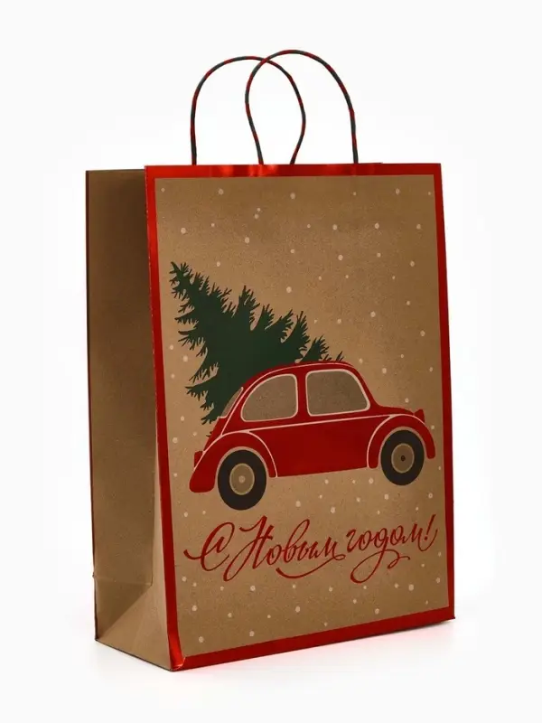 Набор подарочных пакетов &laquo;Подарок&raquo;, 3 шт,  25&times;4&times;30.5 см, 30&times;40&times;11,5 см, 18&times;23&times;10 см