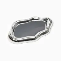 Подставка под украшения &laquo;Абстракция&raquo;, универсальная, 19.5&times;13.5&times;1.5 см, цвет серебро