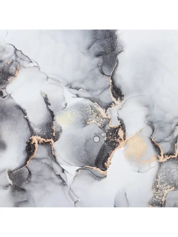 Бумага упаковочная глянцевая двухсторонняя «Тёмный мрамор», 70 х 100 см