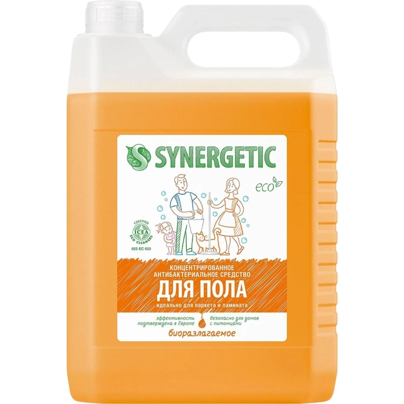 Средство для мытья пола Synergetic 5л