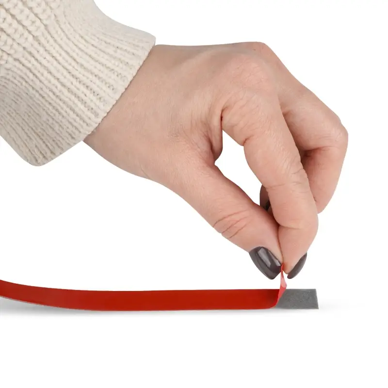 Лента клейкая двусторонняя AVS SCH-030 9 mm x 5 m акриловая основа (серая)