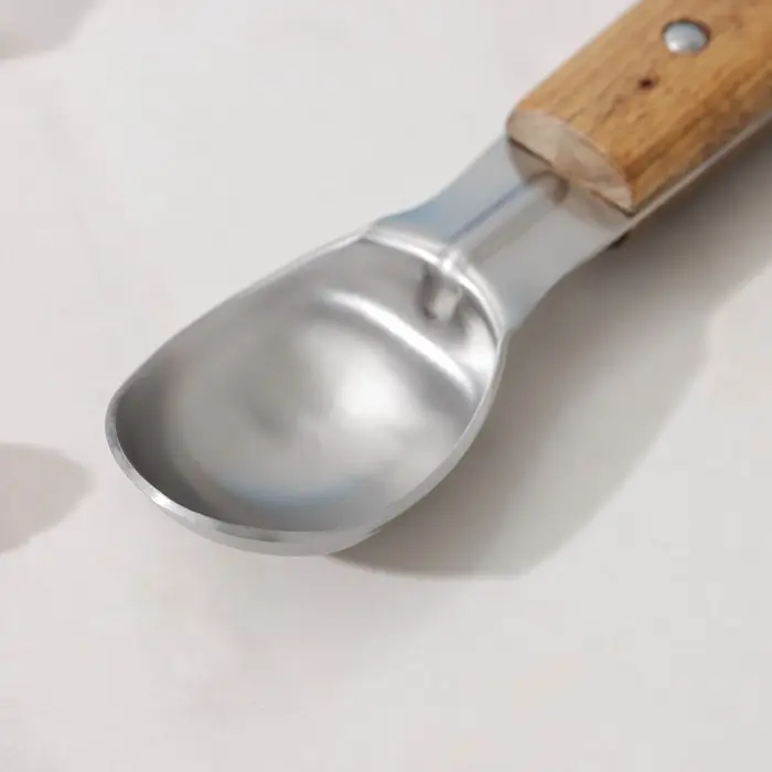 Ложка для мороженого Доляна «Дровосек», нержавеющая сталь, цвет хромированный Ложка для мороженого Доляна «Дровосек», нержавеющая сталь, цвет хромированный