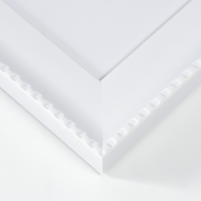 Фоторамка пластик Фоторамка пластик "МИРАМ" 30х40 см, 641761 белый (пластиковый экран)