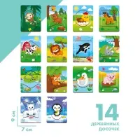 Досочки Сегена Лесная мастерская &laquo;Кто где живёт&raquo;