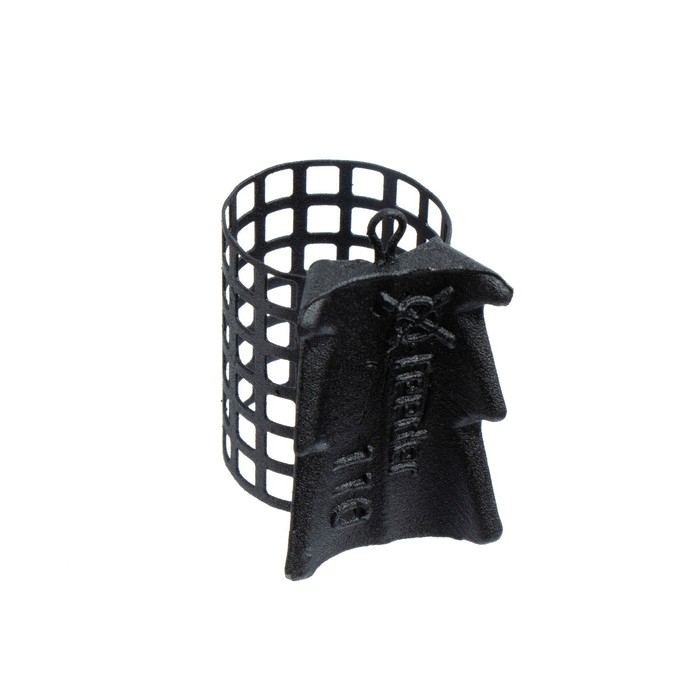 Груз-кормушка металлическая X-FEEDER ME ALLIGATOR M PERFO, цвет Matt Black, 110 г, 40 мл Груз-кормушка металлическая X-FEEDER ME ALLIGATOR M PERFO, цвет Matt Black, 110 г, 40 мл