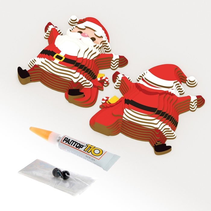 3D конструктор «Дед Мороз», 24 детали 3D конструктор «Дед Мороз», 24 детали