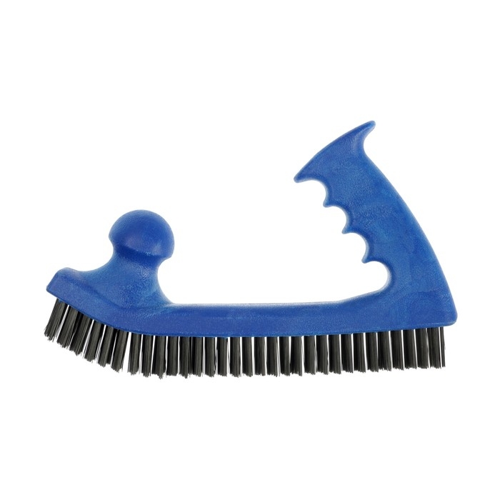 Щетка металлическая двуручная ТУНДРА, пластиковая рукоятка, 5-рядная, стальная щетина Щетка металлическая двуручная ТУНДРА, пластиковая рукоятка, 5-рядная, стальная щетина