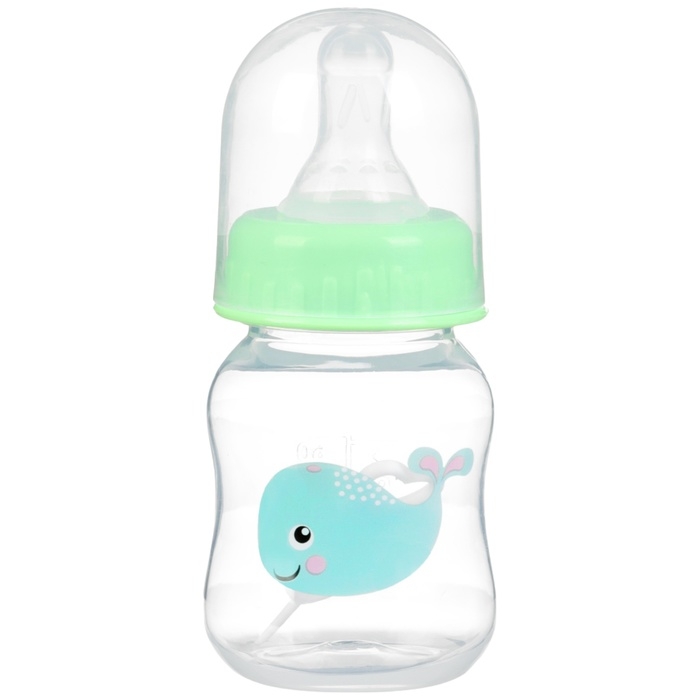 Бутылочка для кормления, 60 мл, +3 мес., цвет МИКС (фасовка по 3шт) Бутылочка для кормления, 60 мл, +3 мес., цвет МИКС (фасовка по 3шт)