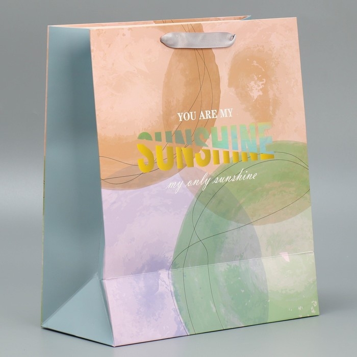 Пакет подарочный ламинированный, упаковка, «Солнце моё», 25.4 х 30.5 х 12.7 см Пакет подарочный ламинированный, упаковка, «Солнце моё», 25.4 х 30.5 х 12.7 см
