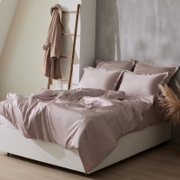 Простыня SL Home Tencel 235*280 см , цв. пудра