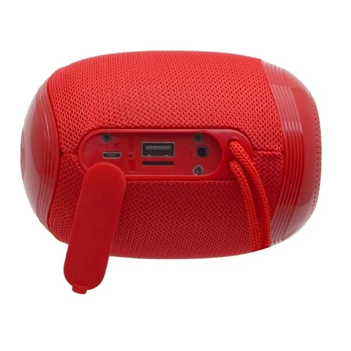 Портативная колонка Borofone R6, 10 Вт, BT5.0, AUX, FM, microSD, USB, 1200 мАч, красная Портативная колонка Borofone R6, 10 Вт, BT5.0, AUX, FM, microSD, USB, 1200 мАч, красная