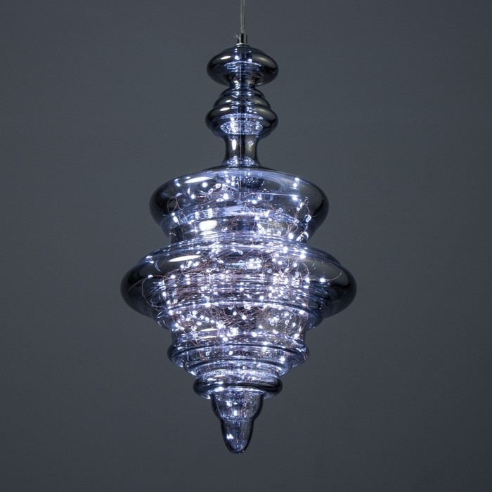 Светильник BayerLux "Гертруда" LED 15Вт 6000К дымчатое стекло 30х30х45-145см