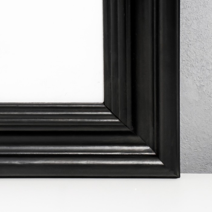 Фоторамка дерево Liza 50х70 см черная (пластиковый экран) Фоторамка дерево Liza 50х70 см черная (пластиковый экран)