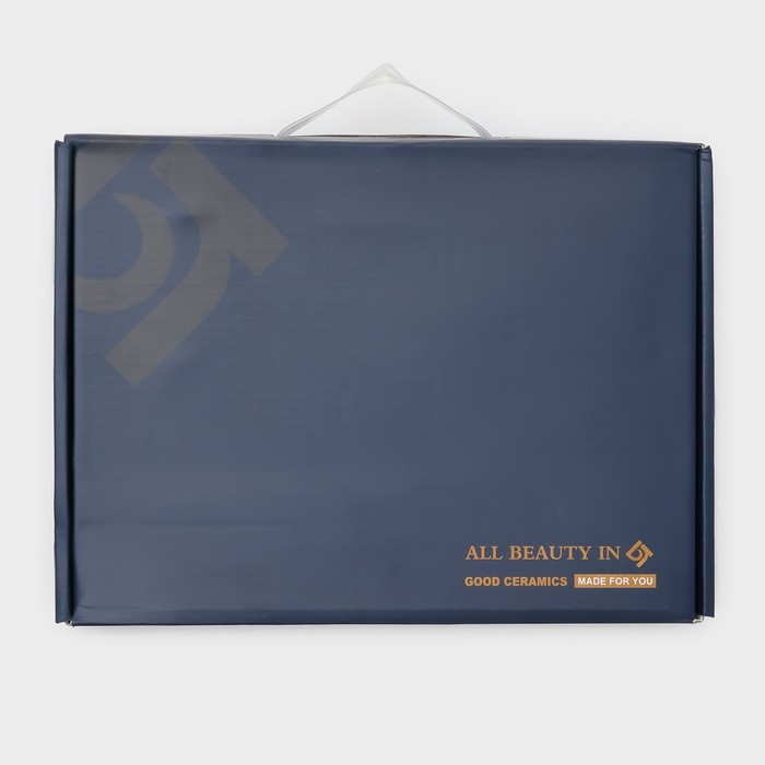 Набор керамический кофейный «Мейси», 12 предметов: 6 чашек 100 мл, 6 блюдец d=11 см, цвет белый Набор керамический кофейный «Мейси», 12 предметов: 6 чашек 100 мл, 6 блюдец d=11 см, цвет белый