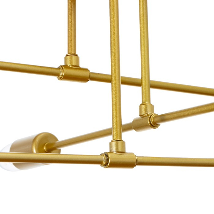 Люстра 2544/6GD E27 40Вт золото